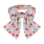 Most popular floral pattern pet collar, collar for dogs and cats