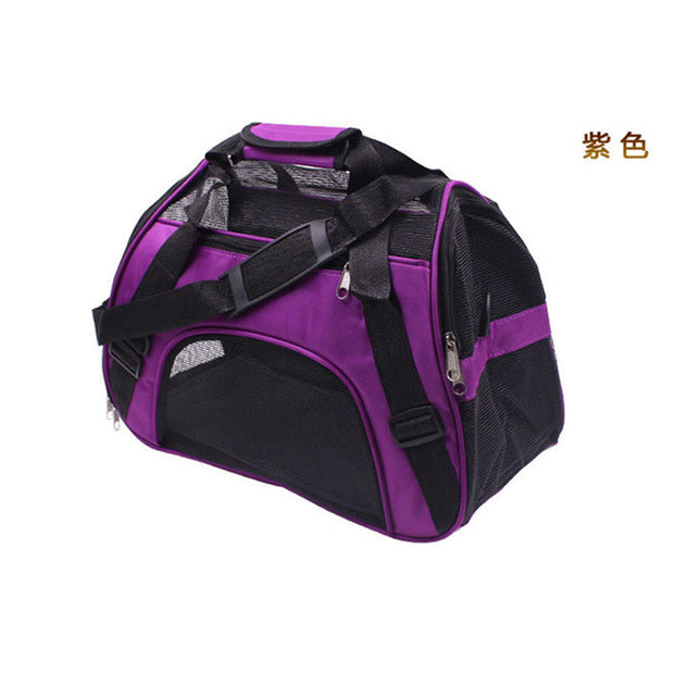 Pet Bag, Portable Pet Backpack, Dog & Cat Outing Bag, Cross-body Pet Bag