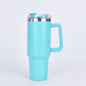 Hot and Cold Tumbler with Straw