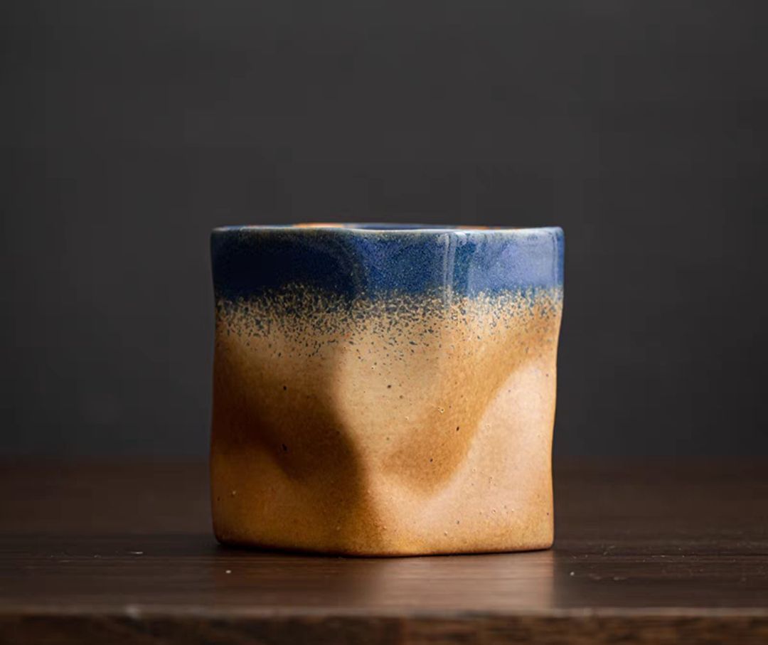 Japanese style, Stoneware coffee cup