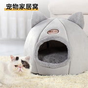 Pet bed, warm and cold-proof pet home in winter. Medium/Large/Extra Large pet home suitable for cats and small dogs.