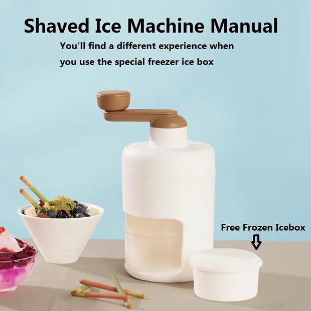 Portable Shaved Ice Machine