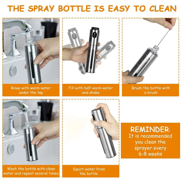 Oil Spray Bottle with Scale