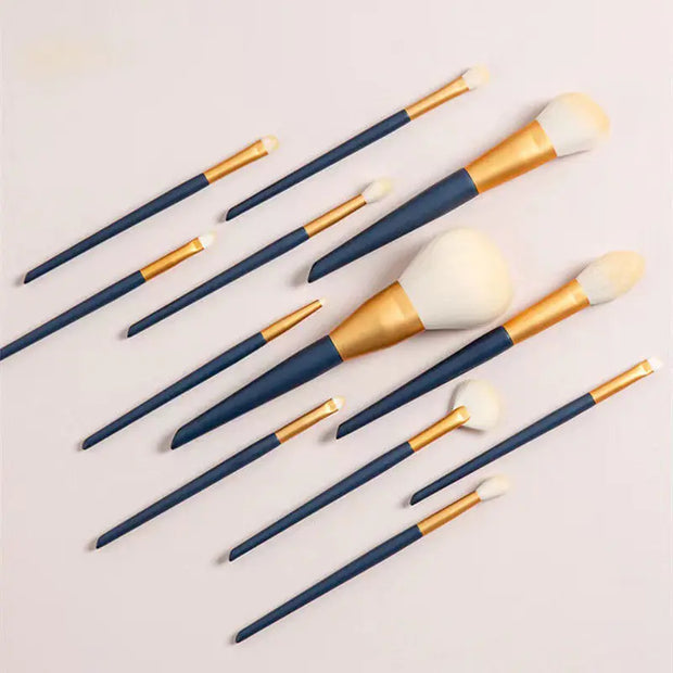 12-Piece Makeup Brush Set with Makeup Holder