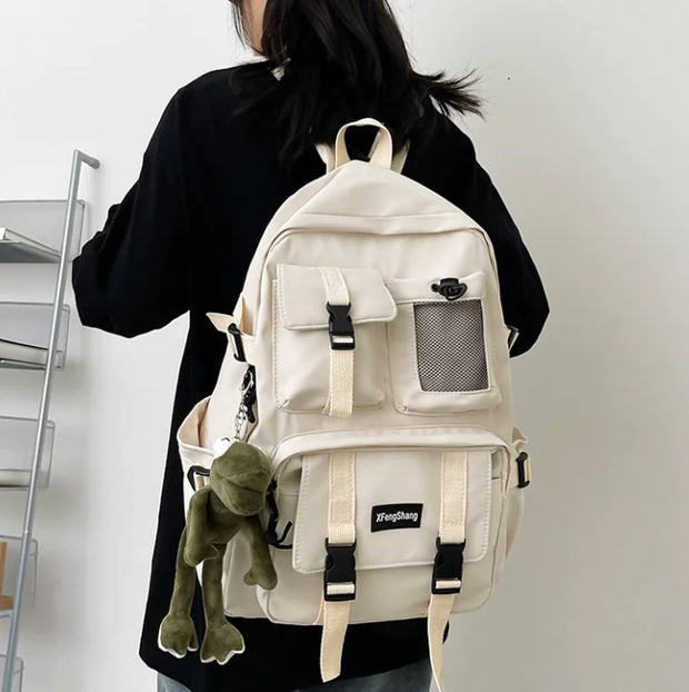 Nylon Chic Traveler Backpack