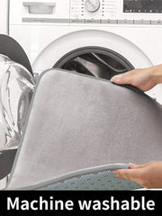 Rectangular Sponge Bath Mat (1 Piece)