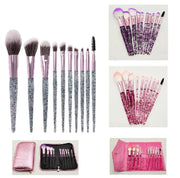 10-Piece Makeup Brush Set for Beauty and Blending