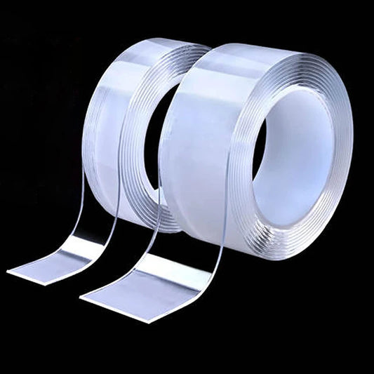 1M/2M/3M/5M Nano Tape, Double Sided Tape, Transparent, No Trace & Reusable, Waterproof Adhesive Tape