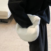 Plush Fashion Hand Carry Casual Bag for Women