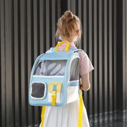 Pet Bag, Portable Transparent Backpack for Pet Travel