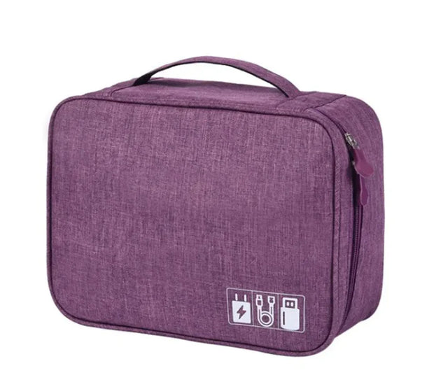 electronics travel bag compact storage case