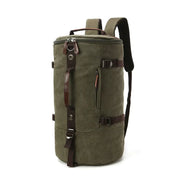 Large-Capacity Cylindrical Shoulder Bag for Travel
