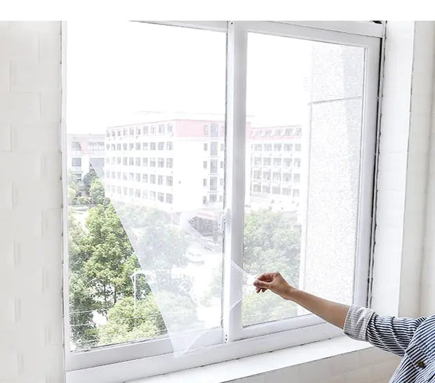 DIY Self-Adhesive Mosquito Screen Window Panel