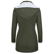 Chic Slim-Fit Women's Rain Jacket