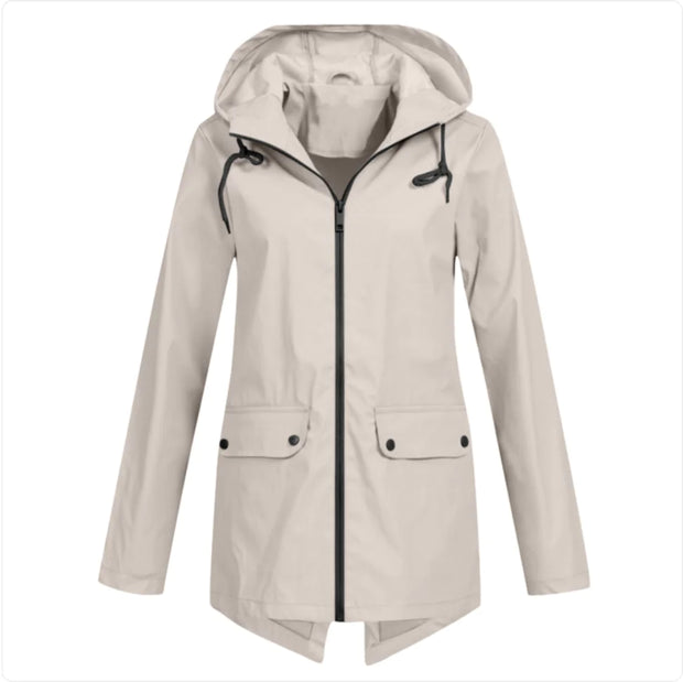 Windbreaker Zipper Hooded Lightweight Outdoor Windproof Jacket Thin Outdoor Jacket Women