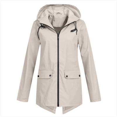 Windbreaker Zipper Hooded Lightweight Outdoor Windproof Jacket Thin Outdoor Jacket Women