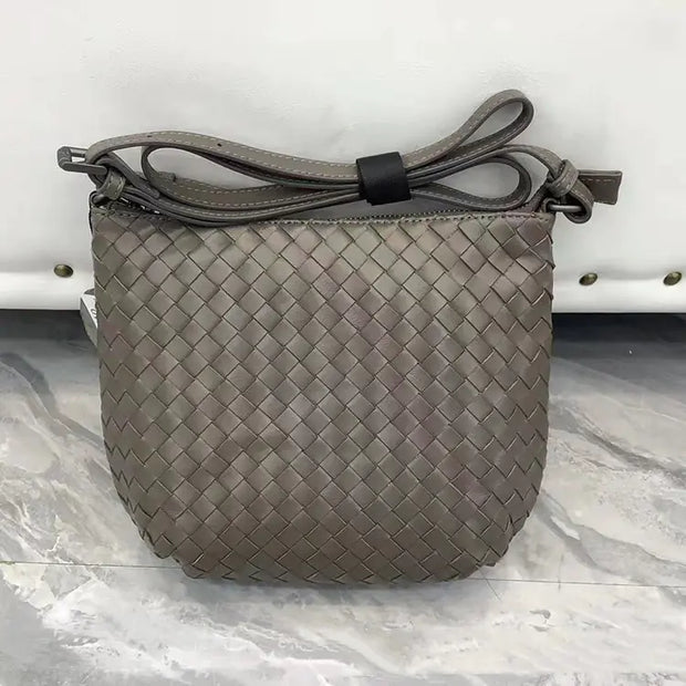 hand woven sheepskin bag luxury handmade design