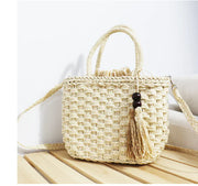 ladies tassel handbag dual-use crossbody bag