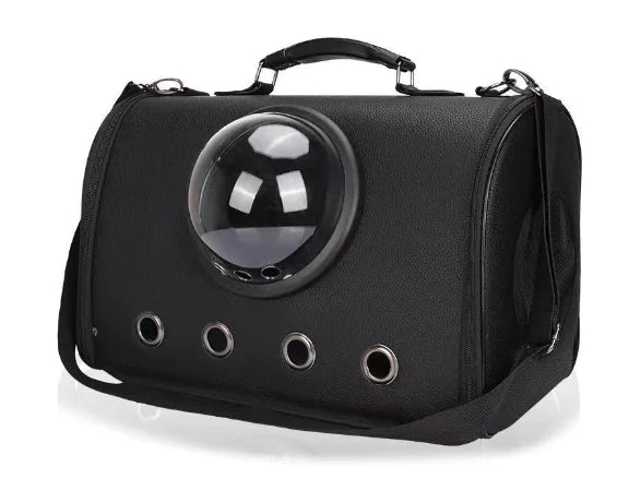 Transparent Portable PU Rainproof Pet Bag