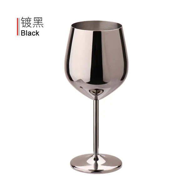 500ml Elite Stainless Steel Wine Goblet