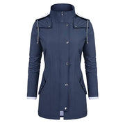 Chic Slim-Fit Women's Rain Jacket
