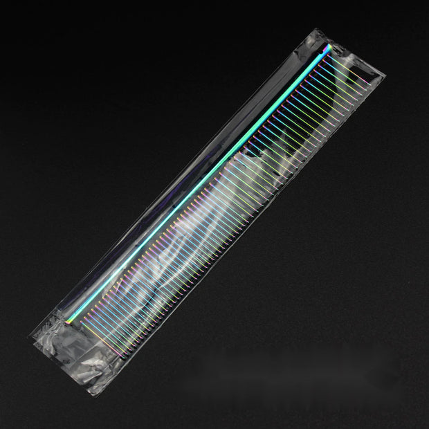 Colorful Stainless Steel Medium Pet Comb