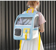 Pet Bag, Portable Transparent Backpack for Pet Travel