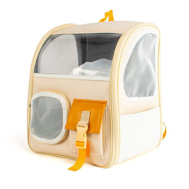 Pet Bag, Portable Transparent Backpack for Pet Travel