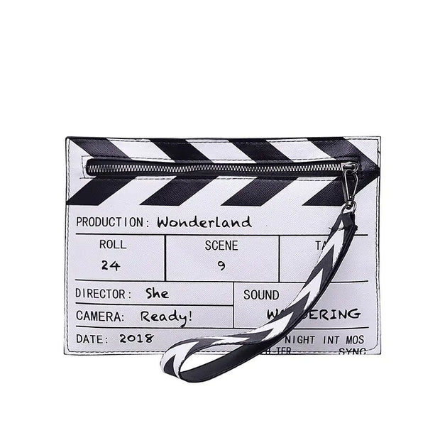 Funny Movie Prop Design Women's PU Shoulder Bag - Fashion Hand-held Clutch