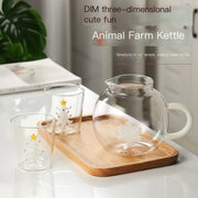 Cute Big Belly Cold Water Jug with Animal Farm Design