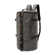 Large-Capacity Cylindrical Shoulder Bag for Travel