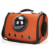 Transparent Portable PU Rainproof Pet Bag