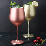 500ml Elite Stainless Steel Wine Goblet