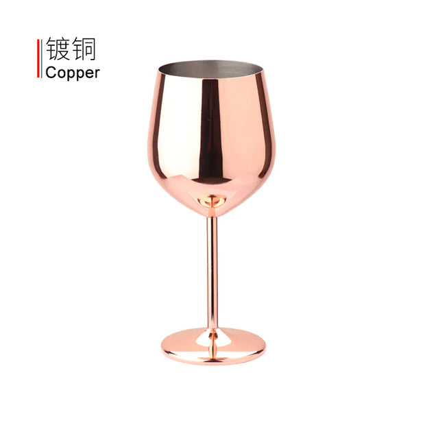 500ml Elite Stainless Steel Wine Goblet