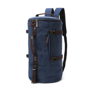 Large-Capacity Cylindrical Shoulder Bag for Travel