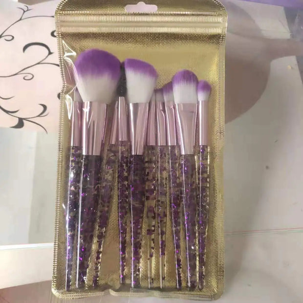 10-Piece Makeup Brush Set for Beauty and Blending