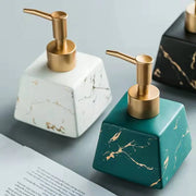 Ceramic Marble Bathroom Pump Bottles for Liquids